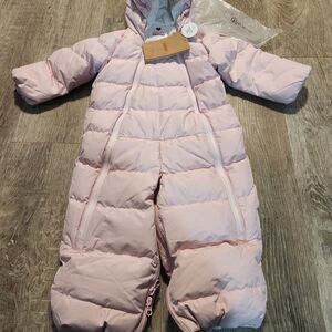NEW WITH TAGS- Reima Tilkkanen Down Overall - Baby Snowsuit 9-12 months